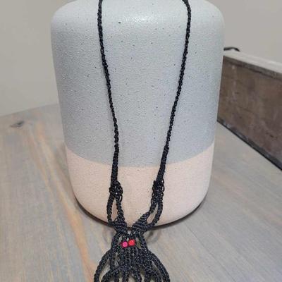 Costume Jewelry - MacramÃ© Necklace