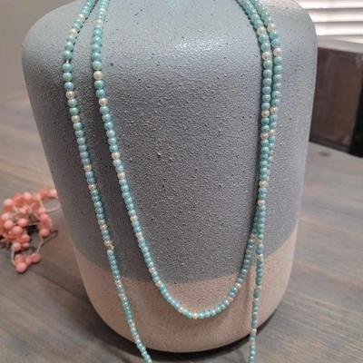 Costume Jewelry - Chain Necklace With Two Strands