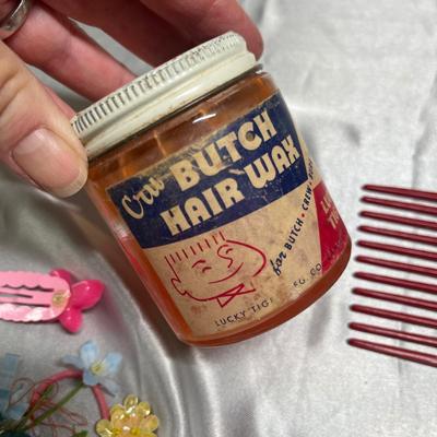 Lot of hair care items