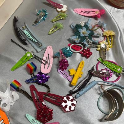 Lot of hair care items