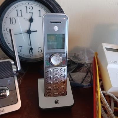 2 HANDSET CORDLESS PHONE, DIGITAL OUTLET TIMERS AND MORE
