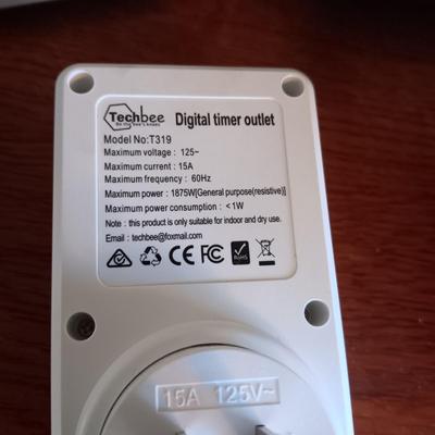 2 HANDSET CORDLESS PHONE, DIGITAL OUTLET TIMERS AND MORE