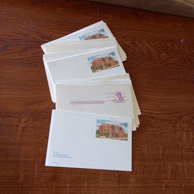 OFFICE SUPPLIES AND POSTAGE PAID POSTCARDS
