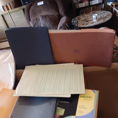 OFFICE SUPPLIES AND POSTAGE PAID POSTCARDS