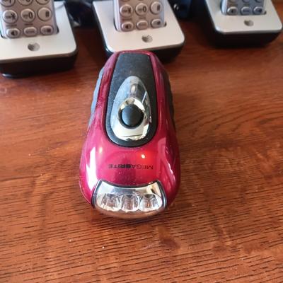 3 CORDLESS PHONES, MEGABRITE & LED FLASHLIGHTS, BROWNIE JUNIOR CAMERA