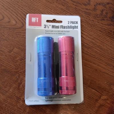 3 CORDLESS PHONES, MEGABRITE & LED FLASHLIGHTS, BROWNIE JUNIOR CAMERA