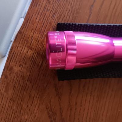 MAGLITE, TRAVEL ALARM CLOCK, TRANSLATOR, MICROCASSETTE RECORDER AND HEADLAMP