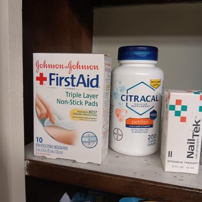 OTC MEDICINE, WOUND CARE, PILL ORGANIZERS AND MORE