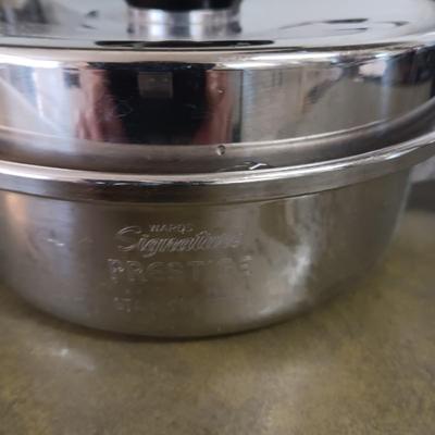 SIGNATURE PRESTIGE SAUCEPANS W/LIDS
