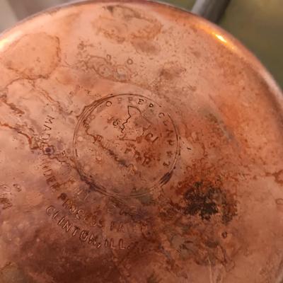 REVERE WARE SAUCEPANS AND SMALL SKILLET