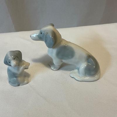 Vintage 1950s Mini porcelain dogs