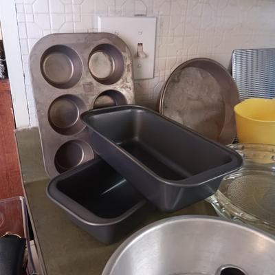 ANOTHER LARGE LOT OF BAKEWARE
