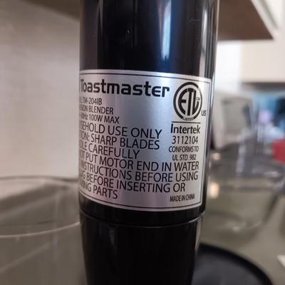 TOASTMASTER HAND MIXER, LARGE GLASS AND STAINLESS STEEL BOWLS, DOUBLE WALL BAKING PAN