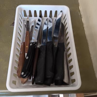 MISC CUTLERY, DRAWER ORGANIZER AND UTENSILS