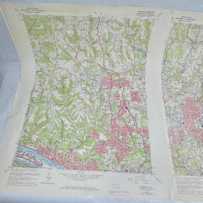 Pennsylvania topographic maps, 1969