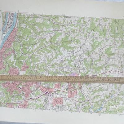 Pennsylvania topographic maps, 1969