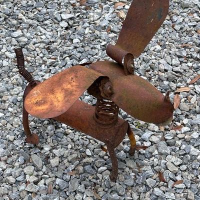 Rustic Metal Dog Art ~ Lawn & Garden