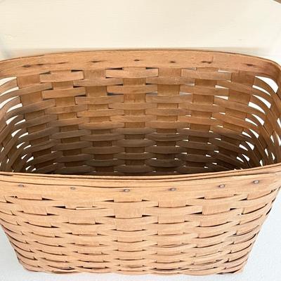 LONGABERGER ~ Handwoven Basket With Handle