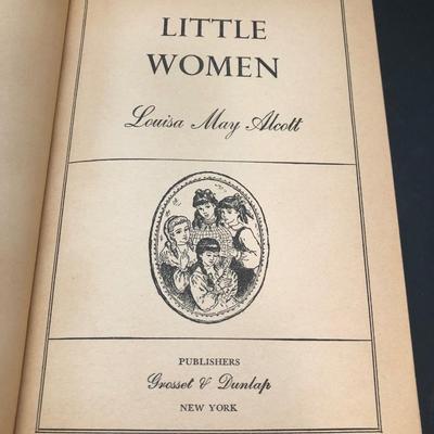 LOT 3U: Antique & Vintage Book Collection - 1915 Little Women, 1899 Peck's Uncle Ike, 1899 Robinson Crusoe, 1906 The Motor Boys Over...