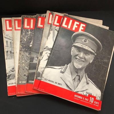 LOT 75U: Vintage 1943 Life Magazines