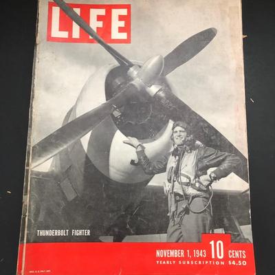 LOT 75U: Vintage 1943 Life Magazines