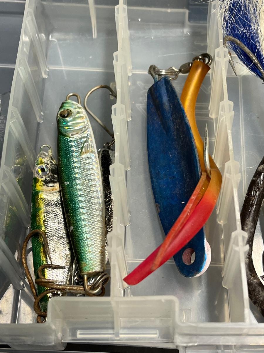 LOT 120B: Assorted Fishing Lures - Jig Heads, Spoons and More