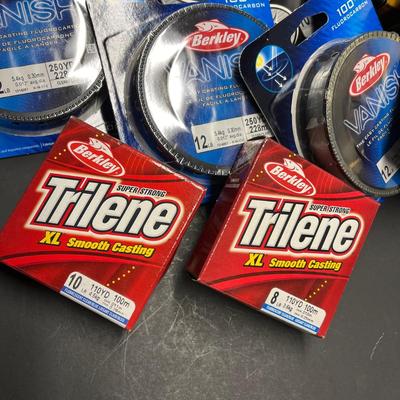 LOT 122B: Fishing Line - Assorted Tests and Brands