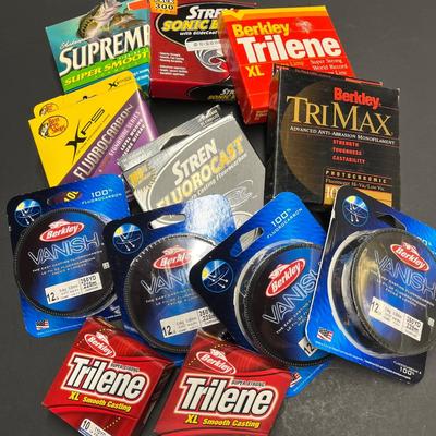 LOT 122B: Fishing Line - Assorted Tests and Brands