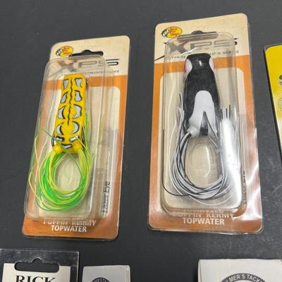 LOT 128B: Assorted New in Package Fishing Lures
