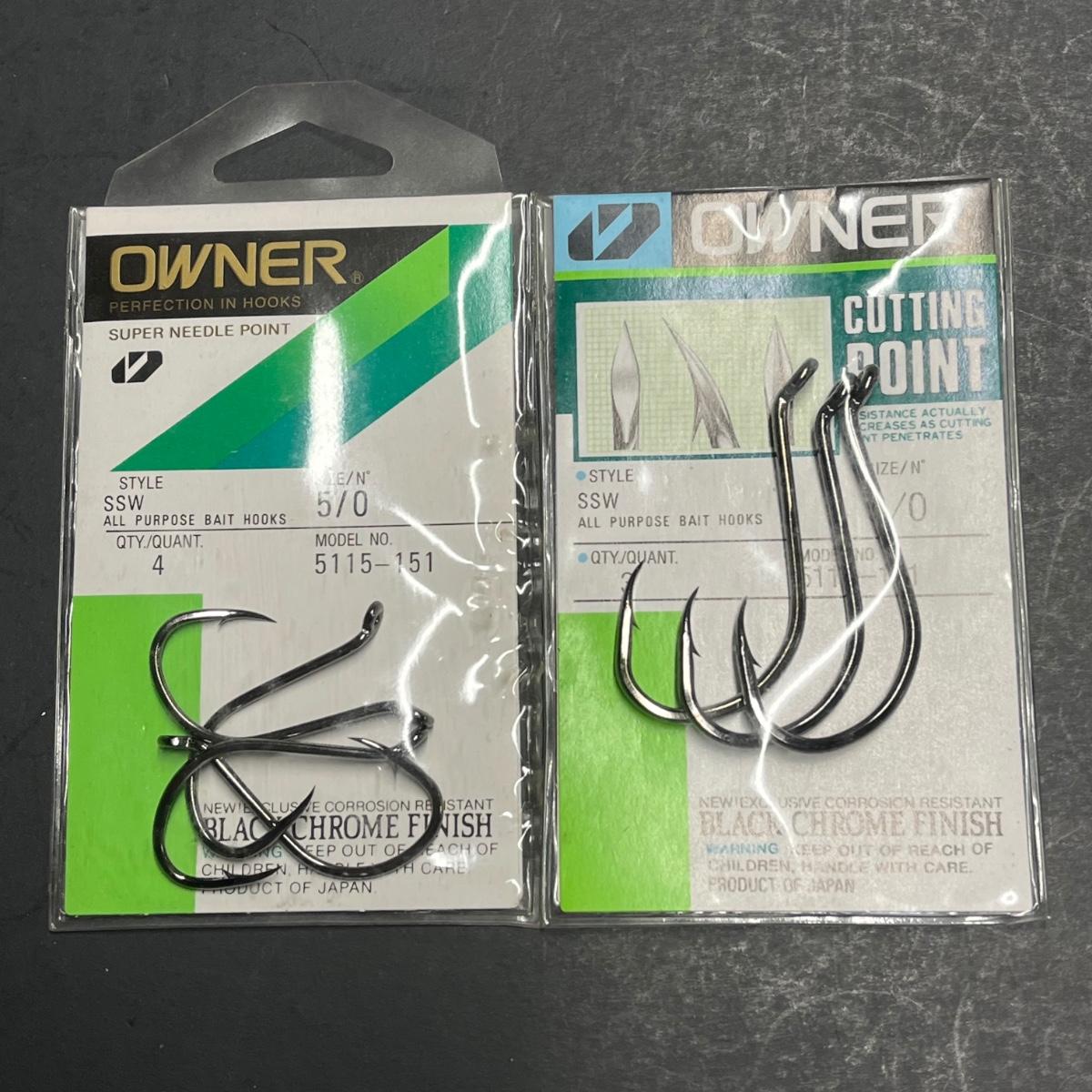 LOT 148B: New in Package Fishing Hooks - Assorted Types and Sizes