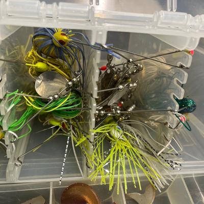 LOT 153B: Assorted Fishing Lures - Spinnerbaits and More