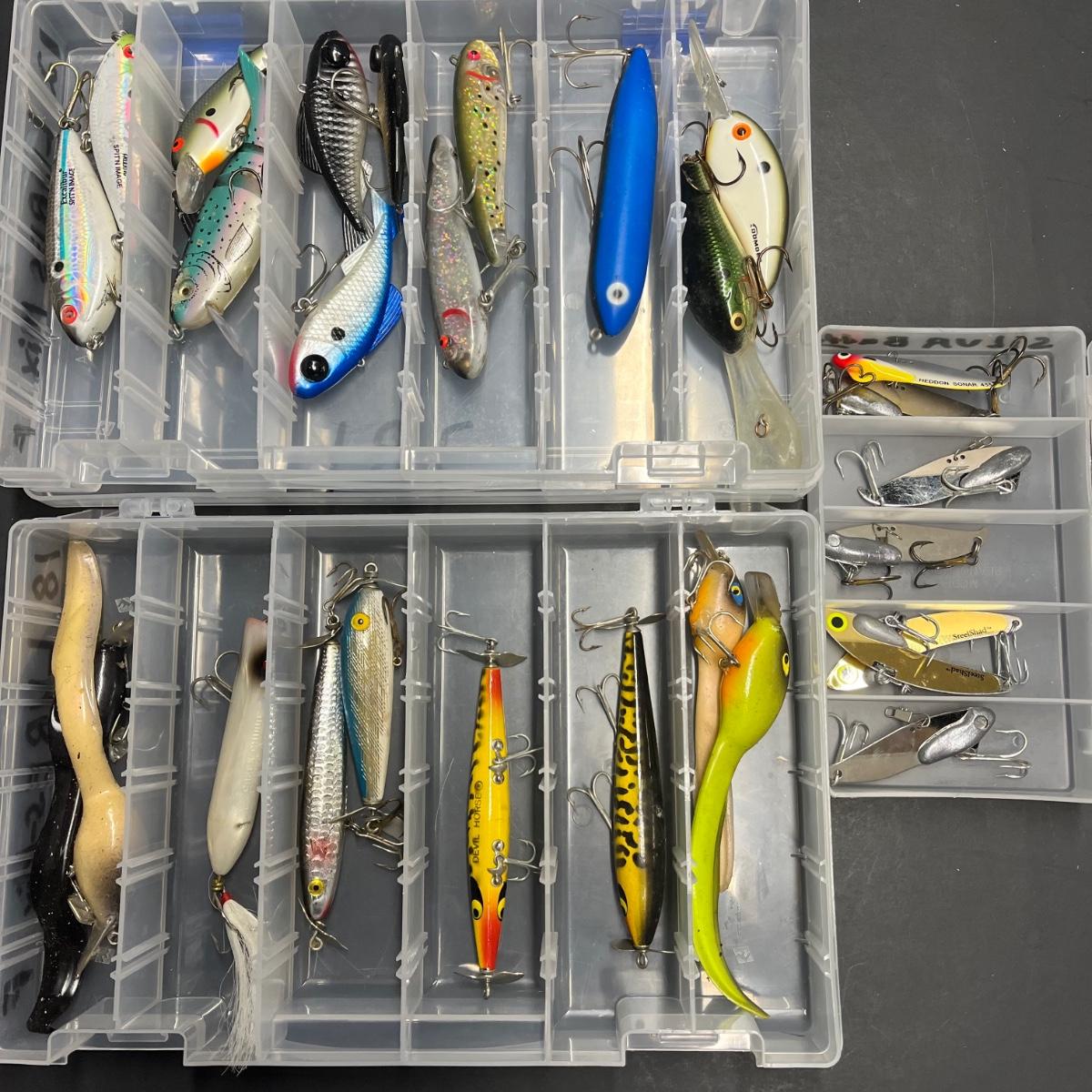 LOT 165B: Fishing Lures - Crankbaits, Spoons and More