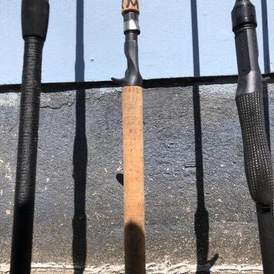 LOT 225S: Four Fishing Rods - Edge, Proline & More