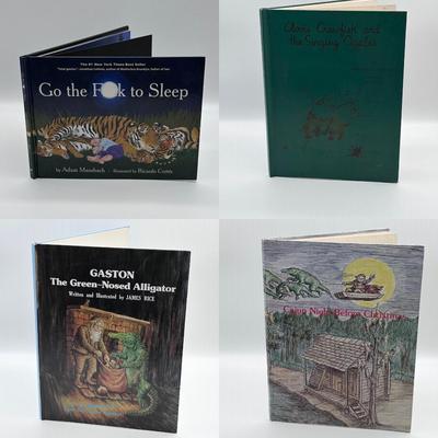 Four (4) Assorted Louisiana Books ~ James Rice Signed Book