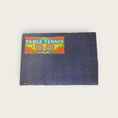 Vintage Milton Bradley Tournament Table Tennis Game