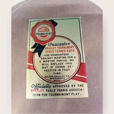 Vintage Milton Bradley Tournament Table Tennis Game