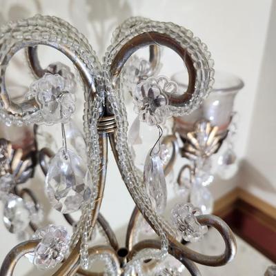 4 Candle Table Candelabra 19"Hx12"W