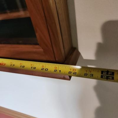 Glass Cover 81 Golf Ball Display Case for Wall or Shelf