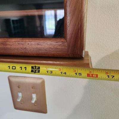 Glass Cover 36 Golf Ball Display Case for Wall or Shelf