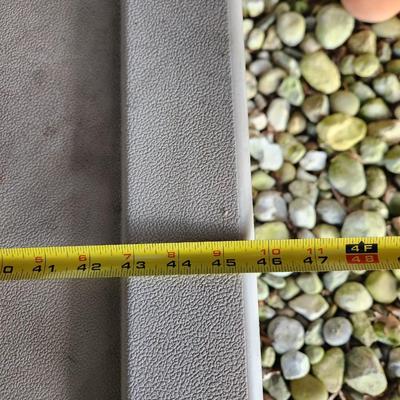 Suncast Outdoor Patio Storage Box Seat 46x23x24