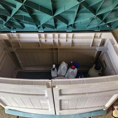 Suncast Large Outdoor Storage Box 55x30x34