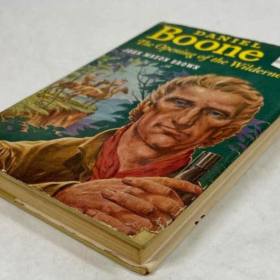 DANIEL BOONE by John Mason Brown - a Random House Landmark Books History series