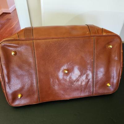 Alessandro Venanzi Leather Travel Bag made in Italy
