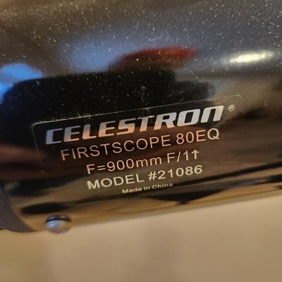 Celestron Firstscope 80EQ Model 21086 Telescope
