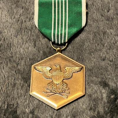 WW2 US For Military Merit Medal & Ribbon Named