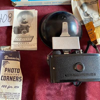 Vintage Fed-Flash Camera