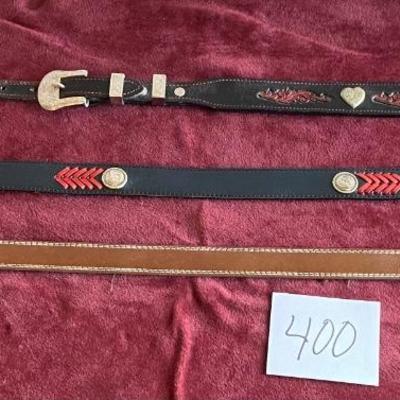 Ladyâ€™s Belts