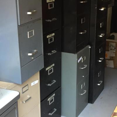 File Cabinets - whole lot 
