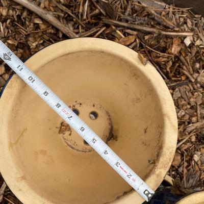 NEW CLAY POTS AND STAND