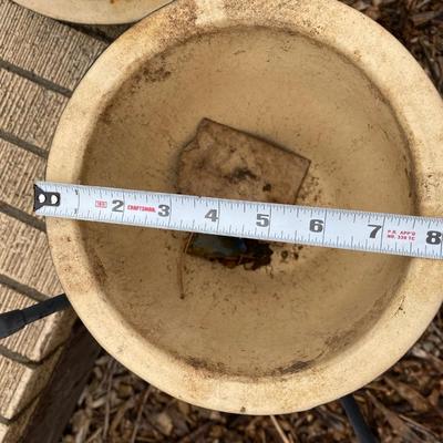 NEW CLAY POTS AND STAND